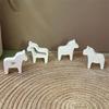 Creative Multiple Pose Dalahorse Silicone Mould For Artisanal Producing Plasters Figurines And Home Decoration