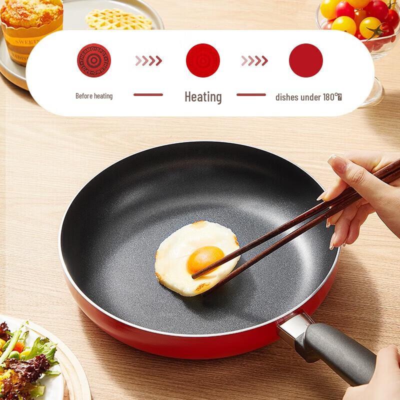 

Supor Non-stick Frying Pan with Red Dot Temperature Control