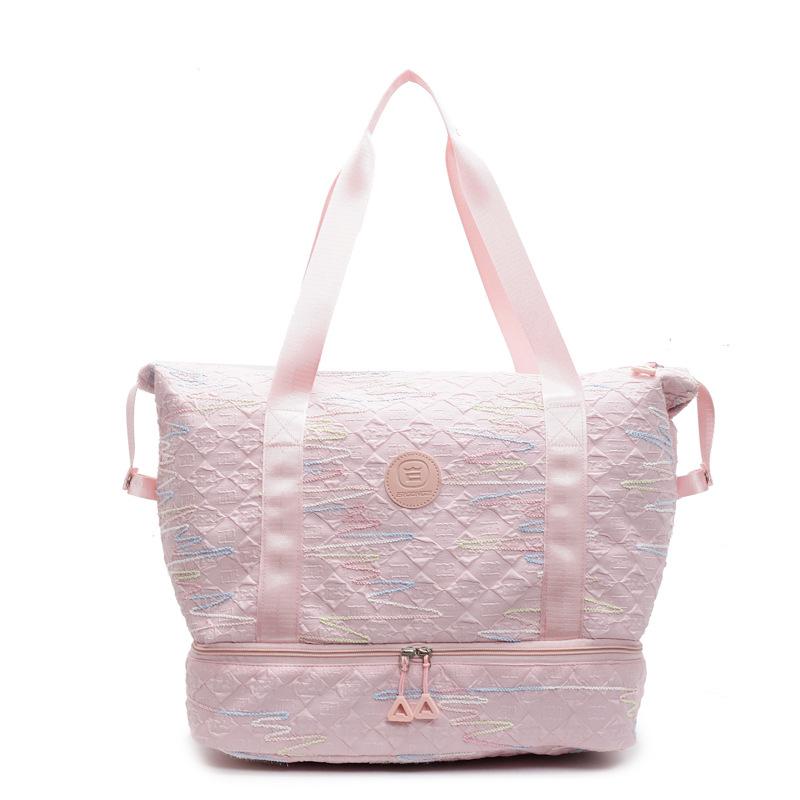 Short-distance Lightweight Large Capacity Portable Travel Bag for Business Trip Portable Luggage Bag Dry Wet Separation Sports Yoga Bag