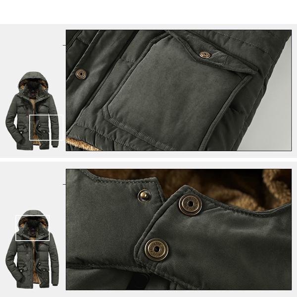 Herren Winterjacke Parka ...