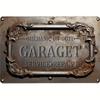 Metall Aluminium Schild Poster Haustor Badezimmer Wandplakette Dekoration Retro Shabby Schild Geprägter Stil Handwerk Blech Malerei