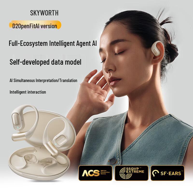 Skyworth D2 OpenFit Wireless Sport Earphones