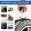 Car Tire Repair Kit with Tools & Adhesive – Durable Plug Strips Included, Uses for Tubeless Tyre Emergency Puncture Fix