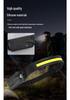 USB Rechargeable LED Headlamp for Cycling & Night Running - High-Intensity, Cross-Border Wave-Sensing