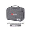 BCBCPD1 For KIA Large Capacity USB Data Line Charger Plug Storage Bag Waterproof Digital Organizer K5 K2 Rio Optima Sportage Venga