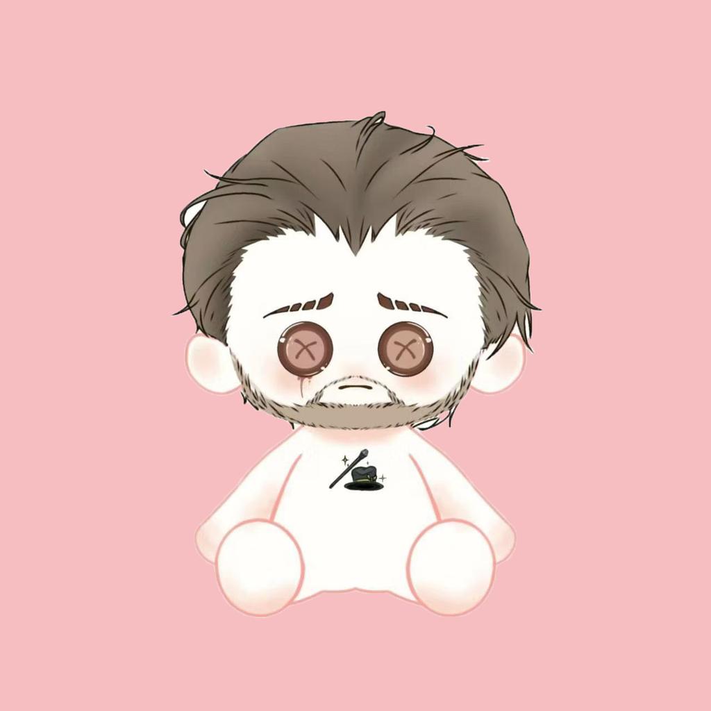 40CM Game Identity V Plush Toys Cosplay Ithaqua Handsome Ear Plushie Doll Dress Up Stuffed Pillow Anime Mascot Christmas Gift