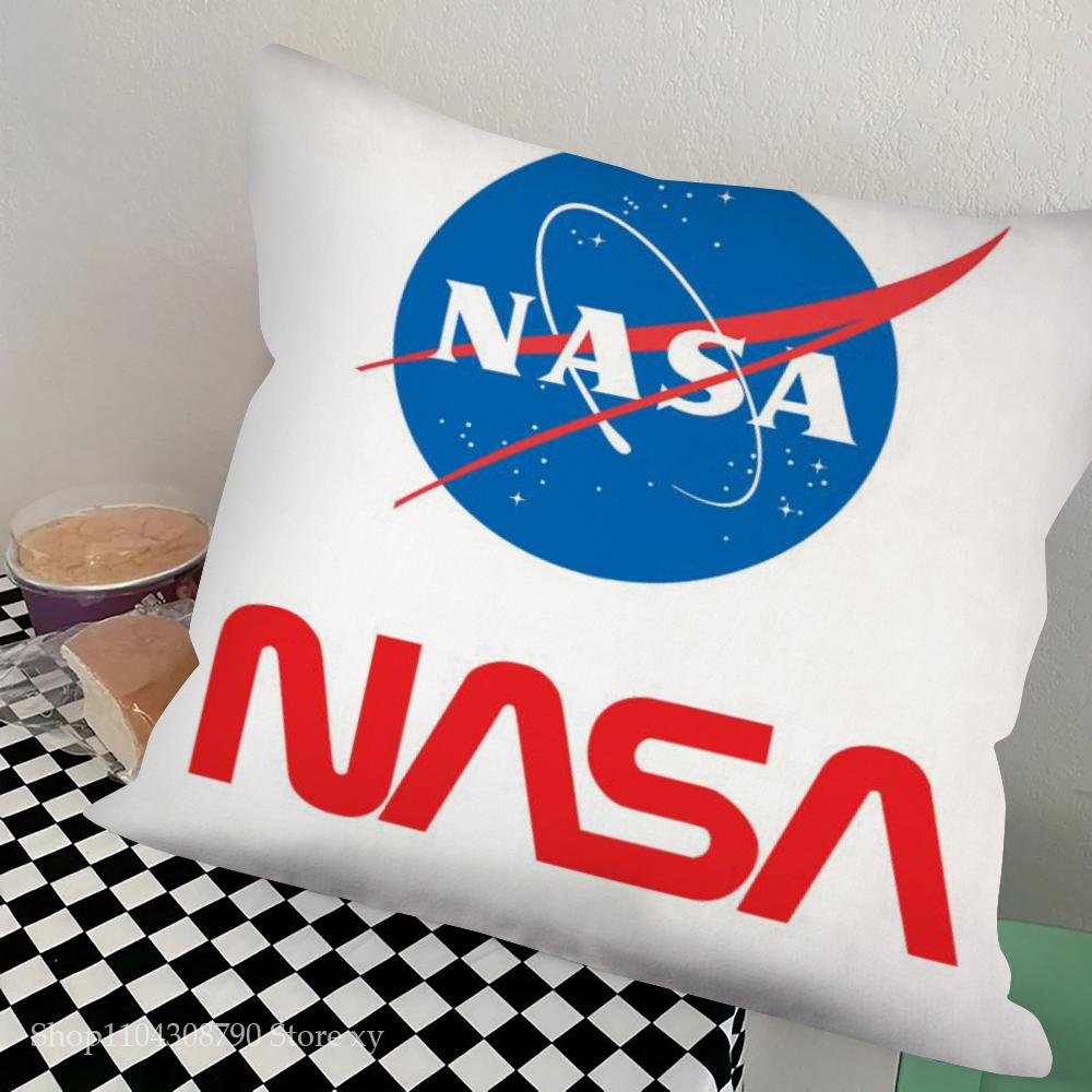 1pc NASA Pillow Case Square Bedroom Sofa Leisure Comfort Cushion Car Living Room Home Decoration