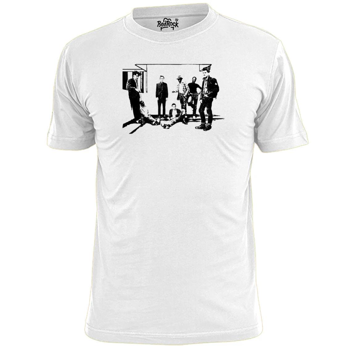 Mens Coventry Automatics Sketch 2 Tone Ska T shirt Specials Terry Hall 3XL