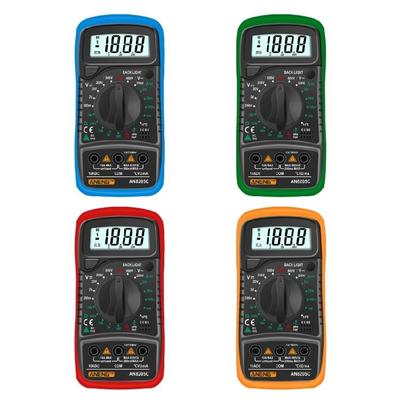AN8205C Multimeter mit Weichabdeckung Elektrischer Tester für Automobil-Batterietest