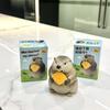 1Pcs Hamster Fat Cute Action Figure Toy Sculpture Screaming Groundhog Sound Toys For Home Office Diy Decoration