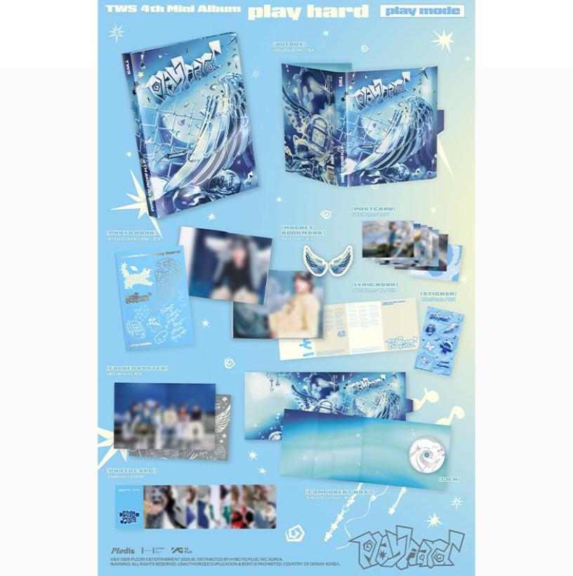[Pre-Order] TWS Mini 4th Album “play hard” | K-Pop