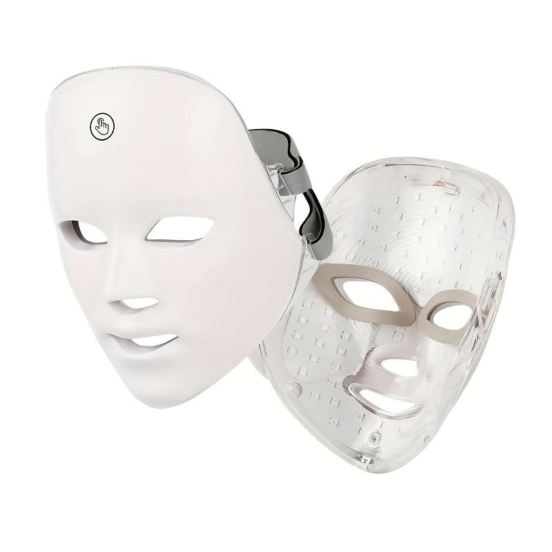 1PC Large Row Light Silicone Photon Skin Rejuvenation Beauty Mask Household Infrared LED Anti-wrinkle and Acne Mask Instrument