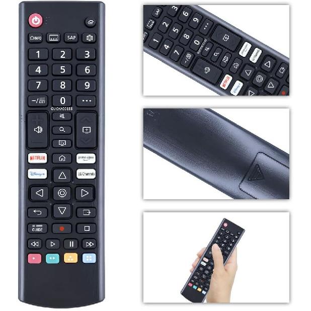 Besia Universal Remote for All LG Smart TV with DSY+,Netflix,Prime Video,Channel Buttons