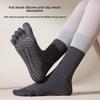 Yoga Five-finger Socks, Children's Professional Fitness Exercise, Dance, Rope Skipping, Home Pilates, Split-toe Five-toe Long Stockings