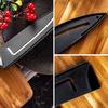 Multi Style Kitchen Knife Sheath Black Protective Cover Plastic Edge Guards Case Knife Blade Protector Cover Kitchen Accessories