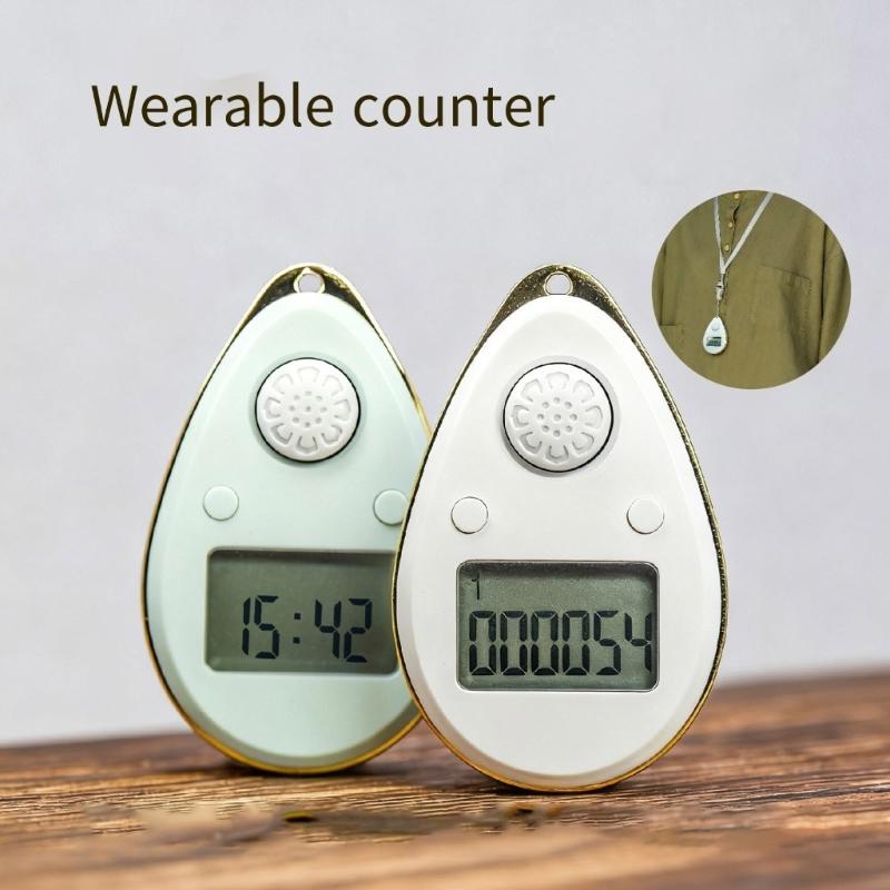 6 Channel LCD Screen Handheld Tally Counter 6 Digit Portable ABS Counter For Sports Scoring And Warehouse Counting