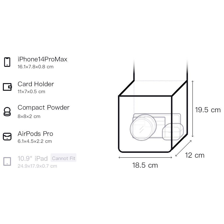 Lululemon On My Level 5L Sports Casual Versatile Nylon Shoulder Tote Bag Small Women bags Pink LW9FNDS-073257