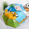 Yellow Dog Adventure In Space Umbrella Folding Umbrella, Automatic Umbrella 8-Frame for Travel, Camping Use Gift for Halloween Christmas