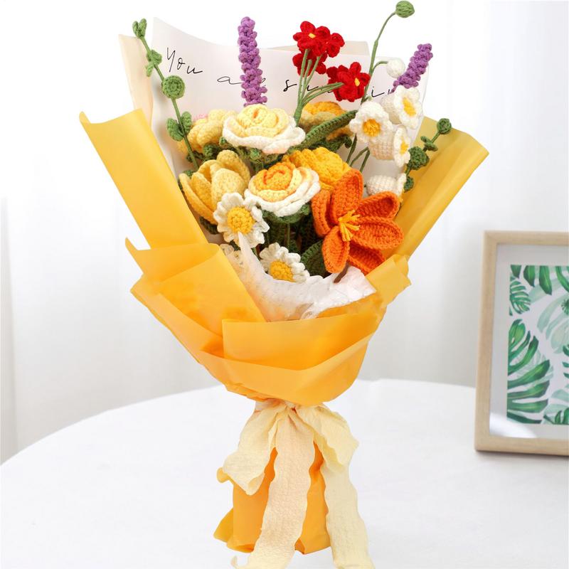 Crochet Kit For Beginners Colorful Crochet Beginner Set Funny Crafting Supplies Art And Craft Kit For Birthday Christmas New