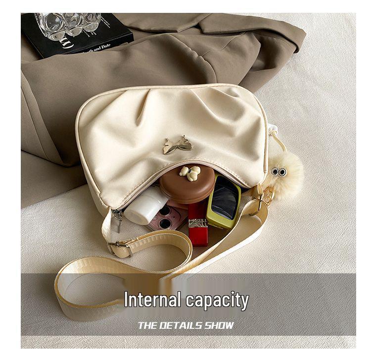 Trendy Women's Small Handbag - 2025 Summer Fashion Crossbody & Shoulder Dumpling Bag for Work & Commute