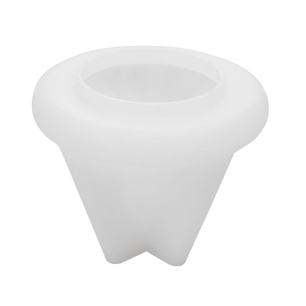 Striped Cylinder Resin Jar Molds Candlestick Molds for Making Candlestick Tealight Holder Storage Jar Resin Lid Molds