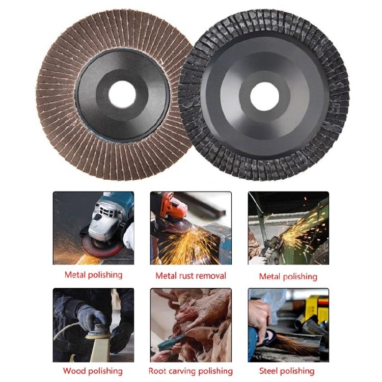 100mm Flap Discs for Angle Grinder Good Durability for Grinding, Rust Removal