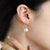 Sense of Design Pearl Earrings Female Fashionable and Versatile Light Luxury Sense of Senior Sense of Earrings Delicate Small Earrings