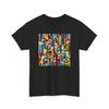 Unisex Adult T Shirt Geometric Pop Art Cityscape Bold Colors Intricate Street