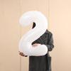 2nd Birthday Smiley Face Number Balloons for Kids - Outdoor Decoration & Photo Props (Boys & Girls)