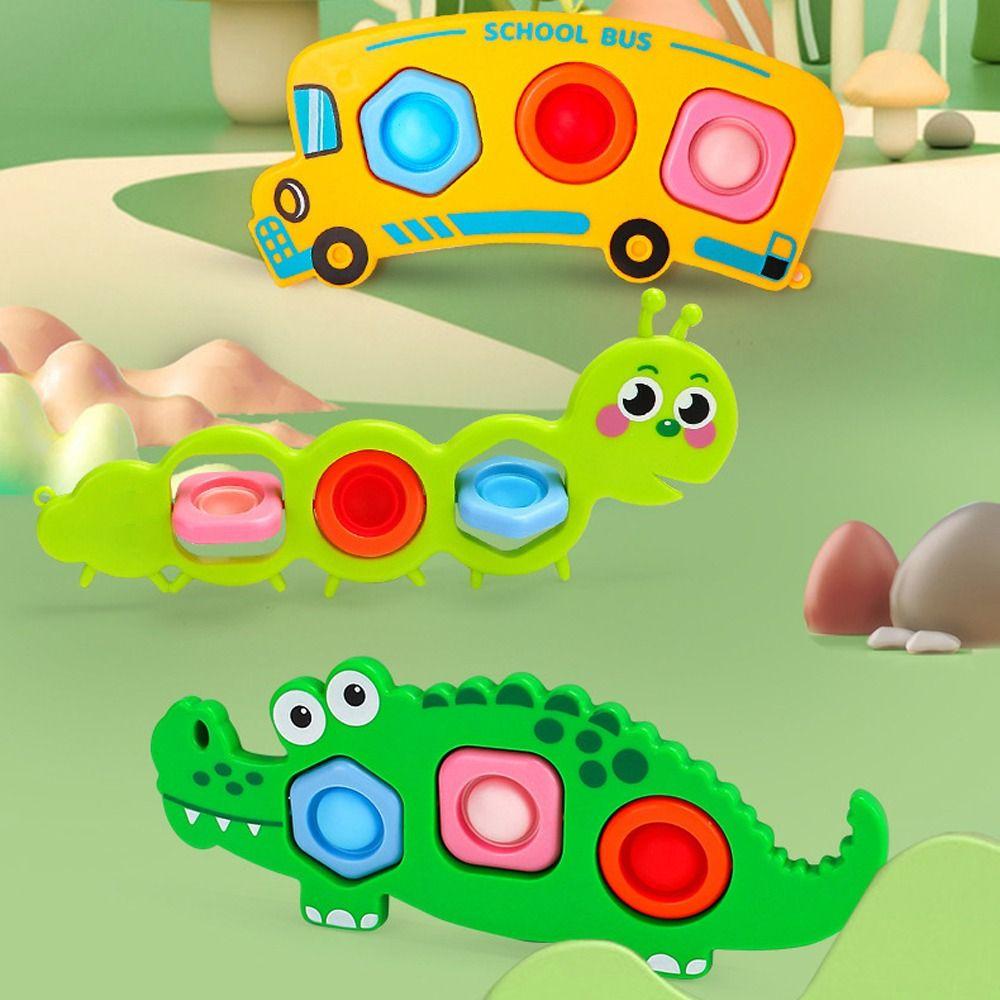 Early Education Finger Press Toys Fine Training Montessori Toy  for Toddlers 1 2 3 Year Old