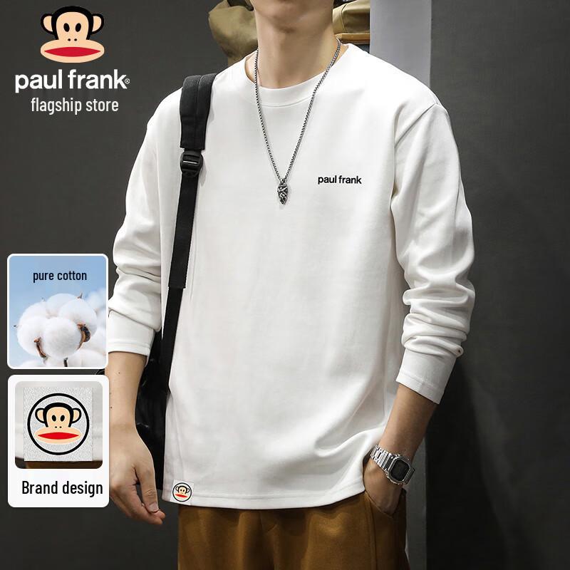 Paul Frank Men s Long-Sleeve Heavyweight Cotton Tee 4XL