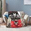 Cult Of The Lamb-spill Teppe Flere Størrelser Mykt Fluffy Plysj Kastepledd for Sofa, Couch og Seng
