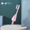 Portable All-in-One Travel Toothbrush & Toothpaste Set with Soft Bristles and Folding Design for Orthodontic Appliances