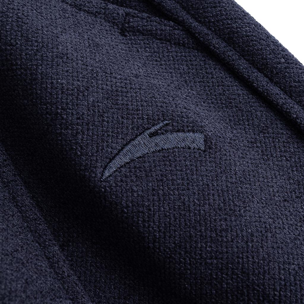 Anta Iconic Knitted Sports Casual Pants Women bottoms Zeus-Blue 162618312-3