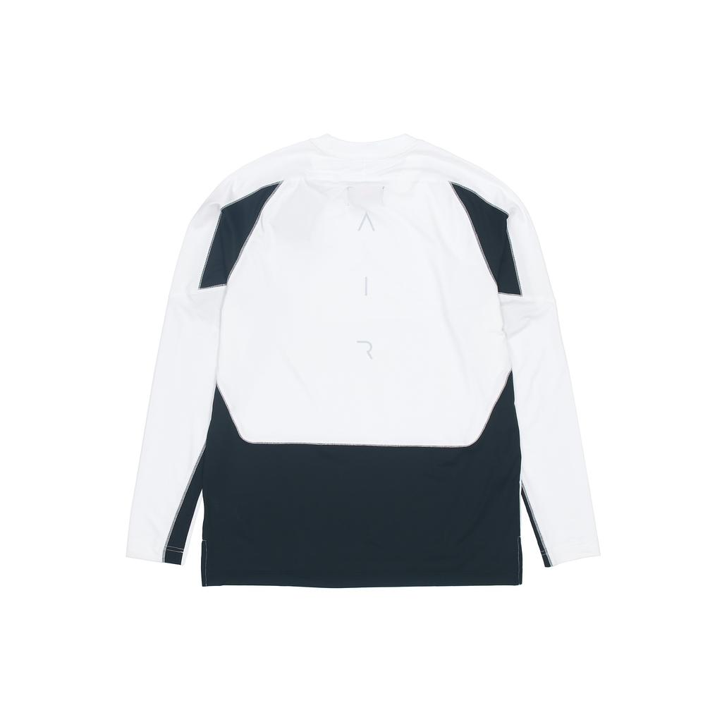 Air Jordan Jumpman Colorblock Quick Dry Round Neck Long Sleeves White Men's CV2352-100