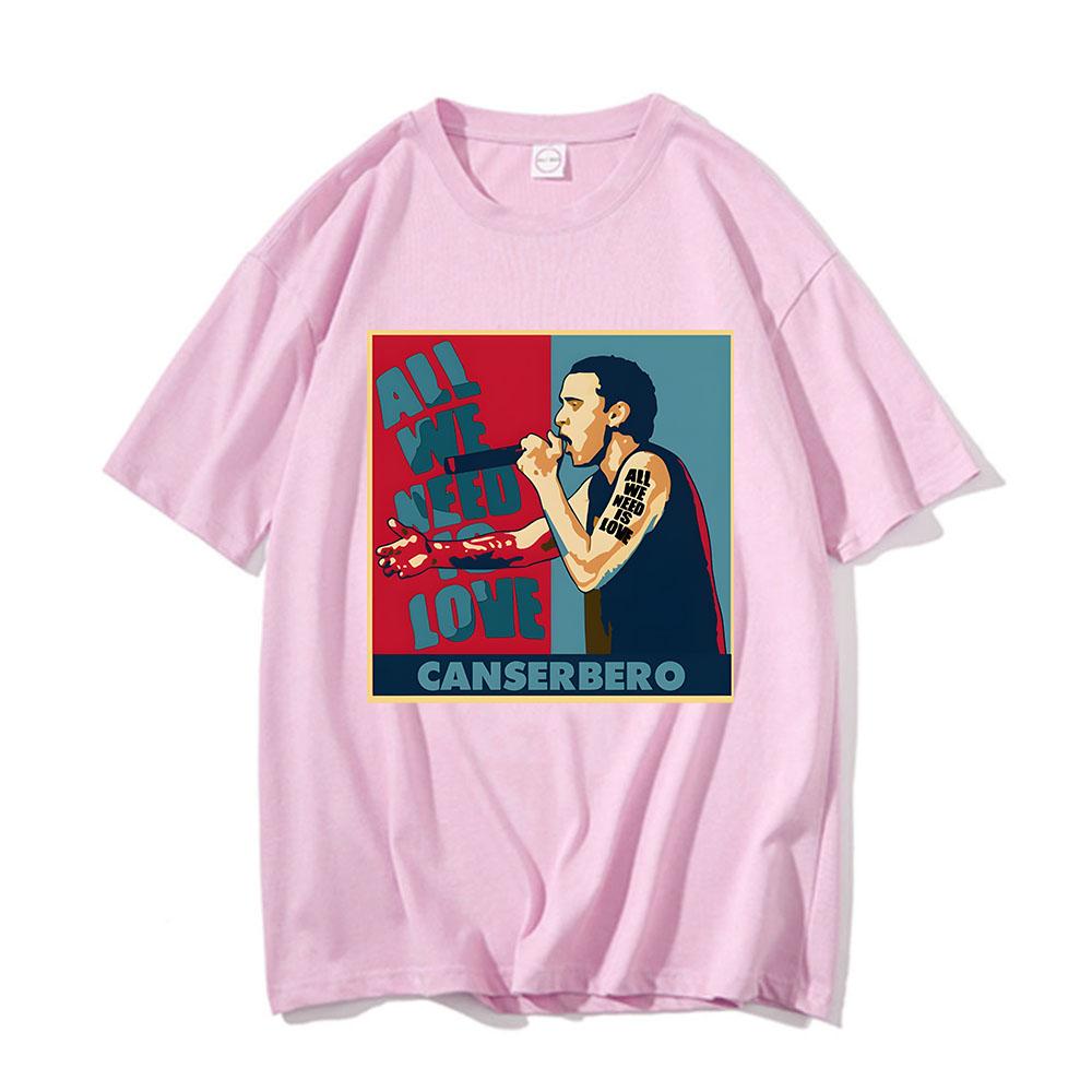 

Canserbero Pattern Printing Tshirt Unisex Women Fashion Oversized T Shirt Short Sleeve Round Neck Summer Shirts Tops Streetwear 4XL