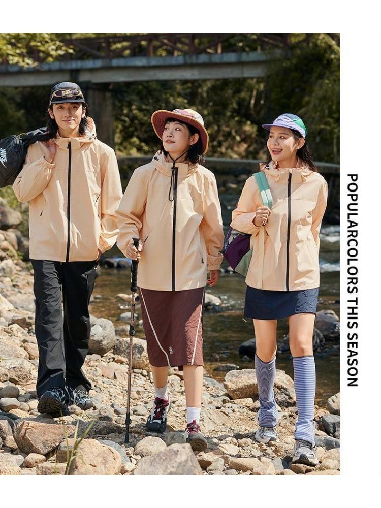 Pánské a dámské modely Větruodolné látky Pohodlná a stylová Tenká sekce Běžecká bunda Všestranný kabát YG-M99