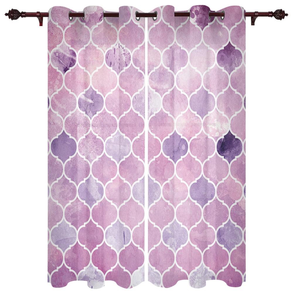 Геометрический синий винтажный марокканский узор — фото 6