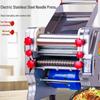 Hongchao Electric Noodle Press: Small Stainless Steel Automatic Machine for Household & Commercial Dough Rolling.