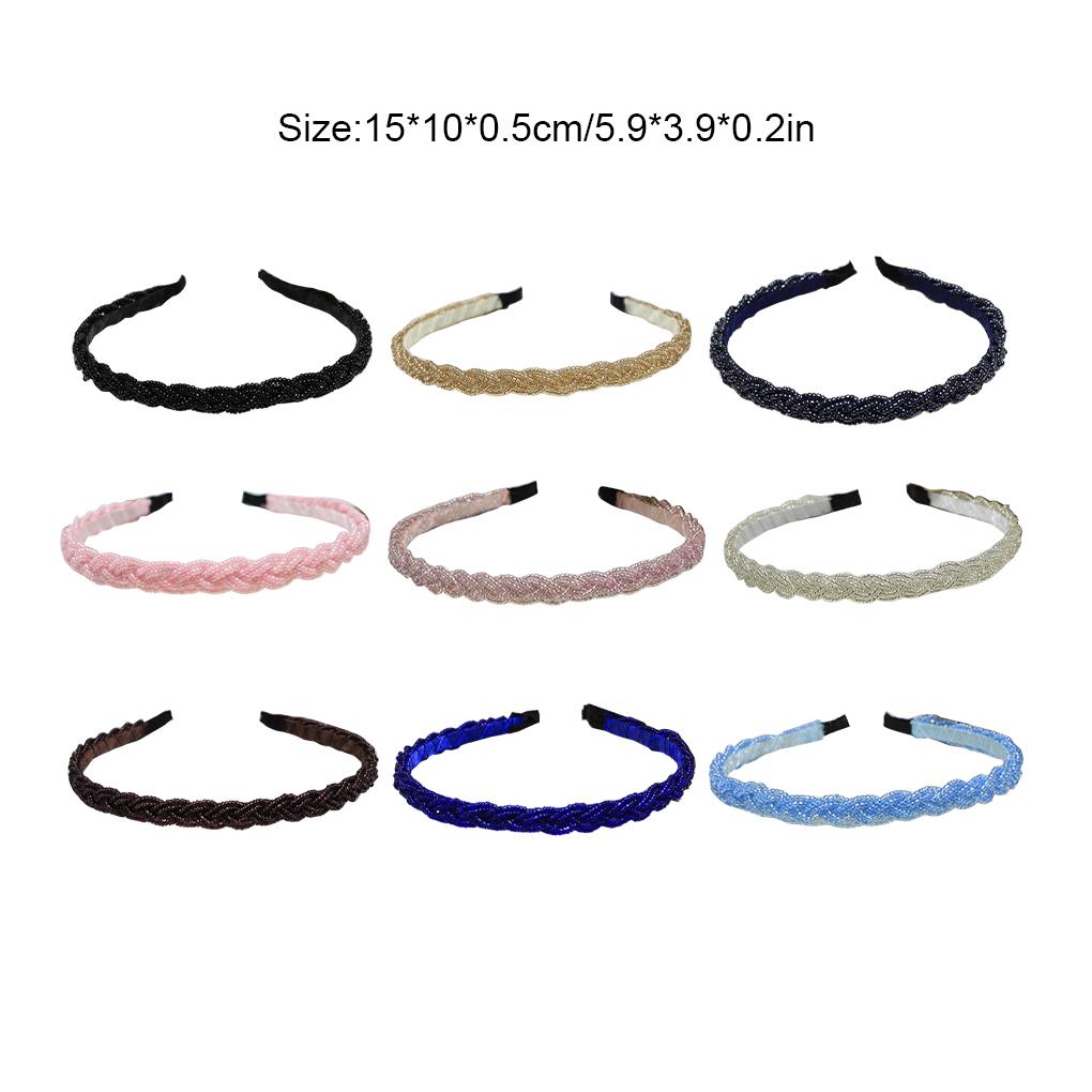 Hair Accessories Handmade Style Women Headband Simple Styling Matching Adjustable Hairband for Children Students Teens