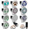Tree Of Life Insert Car Aromatherapy Gasket Stainless Steel Car Air Outlet Essential Oil Diffuser Fashion Perfume Locket Jewelry