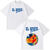 QUEVEDO EL BAIFO Album 2026 Tour Grafikk T-skjorte Unisex Dame Mote Retro T-skjorter Kortermet topp Avslappet Bomulls T-skjorter