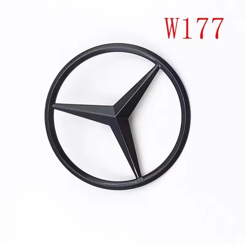 ABS Black A45S Logo Turbo 4MATIC Badge Car Rear Star Sticker Trunk AMG Emblem For Mercedes Benz A 45S AMG W177