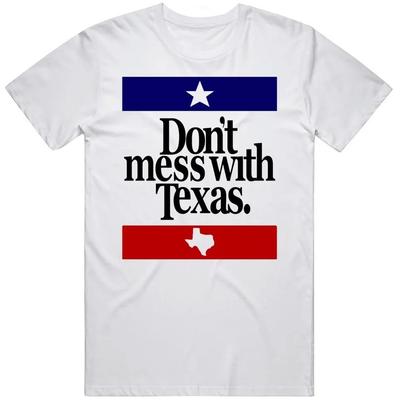 T-shirt med slogan för Don't Mess With Texas mest minnesvärda reklam