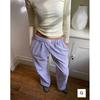 Women's Striped Wide-leg Pants Casual Street INS Fashion Loose High-waisted Pants