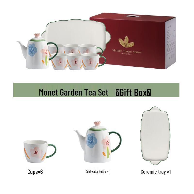 Naijiang Chinese Underglaze Ceramic Kung Fu Tea Set