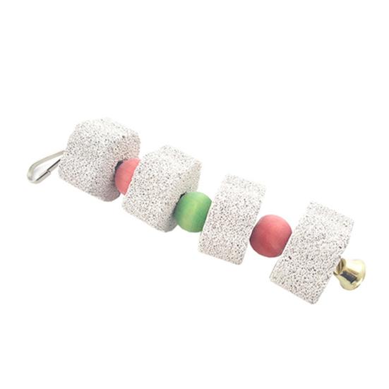 

Камень для шлифования зубов птиц, пронизанный полезными минералами, очиститель зубов домашних животных для хомяков