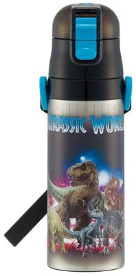Skater Water Bottle Jurassic World 23 470ml Stainless Steel Sports Bottle Children's SDC4-A