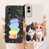 For Vivo Y53s 5G V2111A Case Printed Popular Cartoon Animals Silicone Back Cover For Vivo Y 53S 5G V2058 6.58" Phone Cases Capa