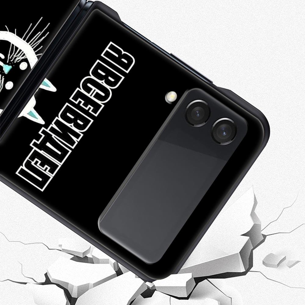 Funny Cute Cartoon Matchman Phone Case for Samsung Galaxy Z Flip 3 4 5 Shell For Samsung Z Flip3 Flip4 Hard PC Bumper Cover